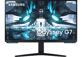 SAMSUNG Odyssey G7 LS28AG700NU - Monitor da gaming, 28 ", UHD 4K, 1 ms, 144 Hz, Nero