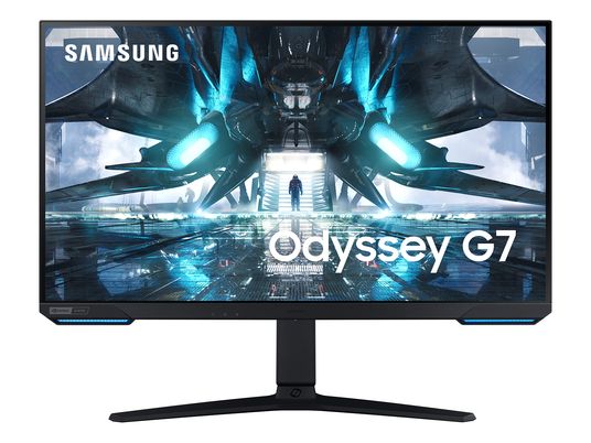 SAMSUNG Odyssey G7 LS28AG700NU - Gaming Monitor, 28 ", UHD 4K, 144 Hz, Schwarz