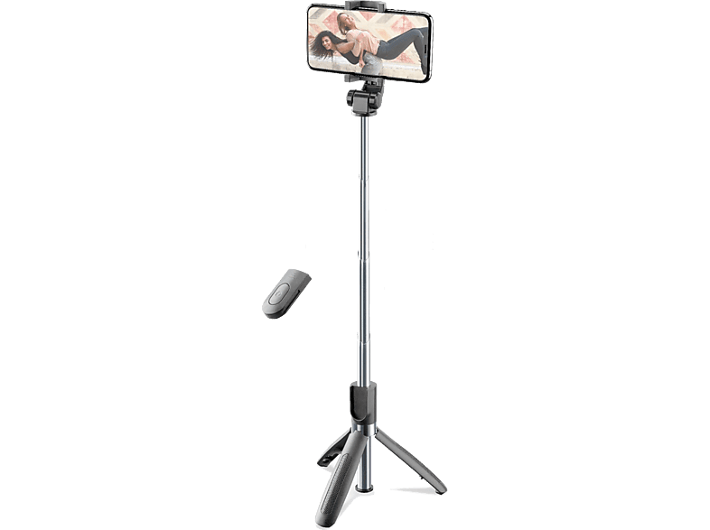 Mini trípode - Palo de selfie/soporte para móvil con mando a