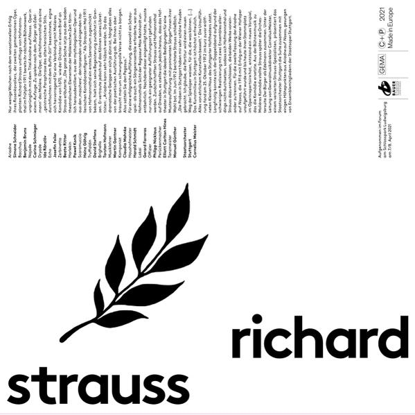 Schneider/Bruns/Meister/Staatsorchester Stuttgart/ - Ariadne auf - (Vinyl) Bürger Naxos/Der Edelmann als