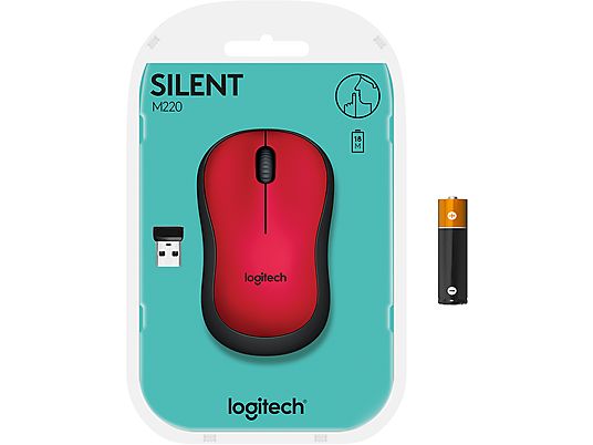 LOGITECH M220 Silent Red