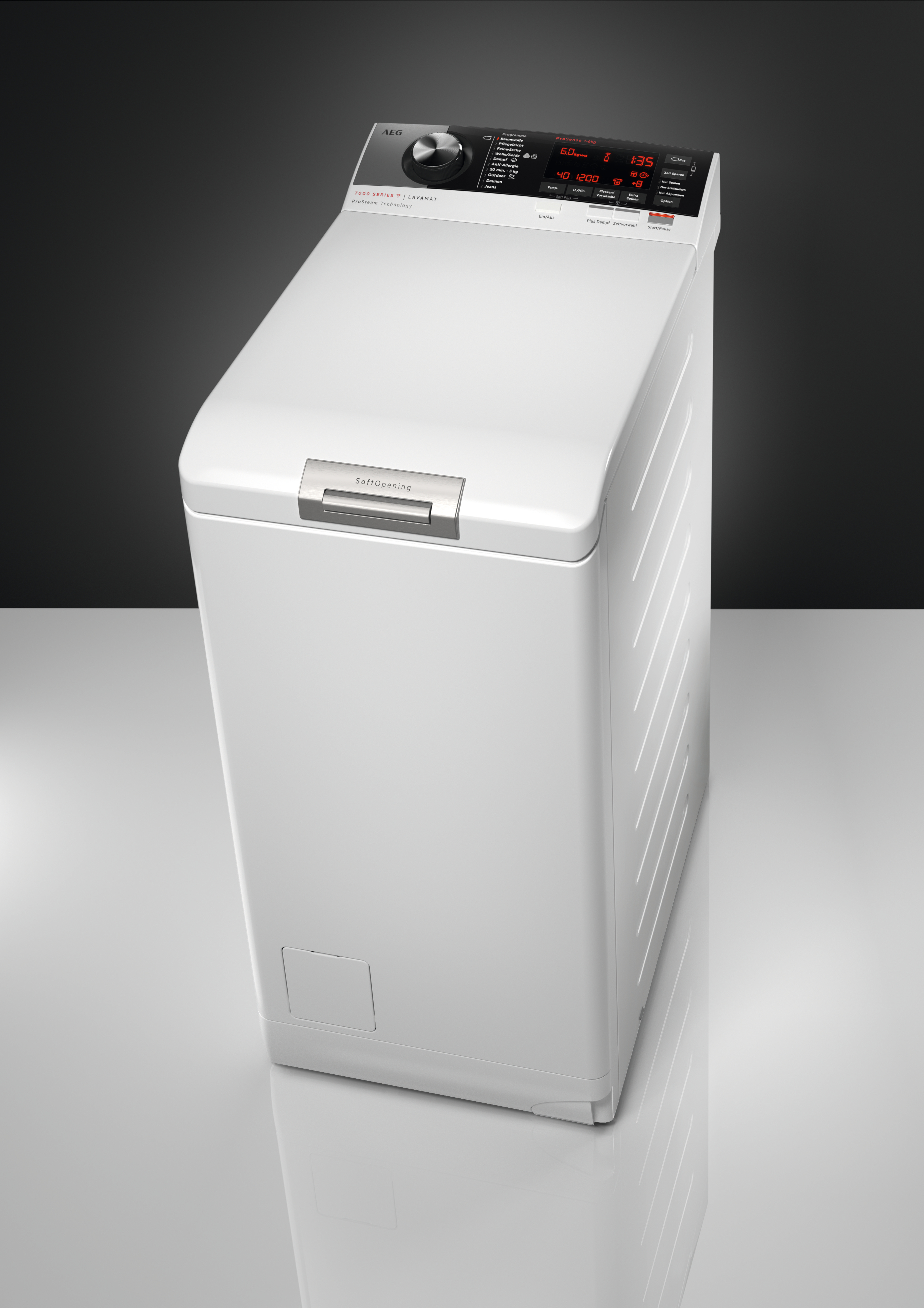 (6 AEG U/Min., mit Serie Waschmaschine Vormisch-Technologie 1451 Ja) B, L8TEA80560 8000 ÖkoMix kg,