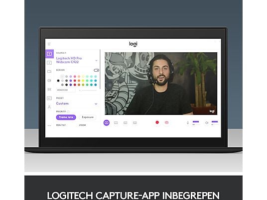 LOGITECH C922 Pro Stream Webcam
