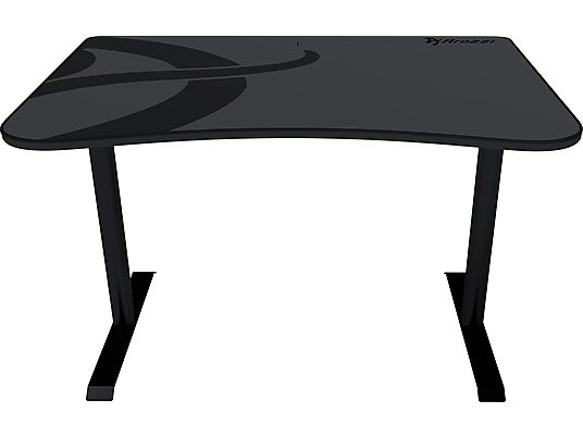 AROZZI Arena Fratello - Table de gaming (Gris foncé / noir)