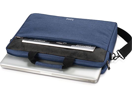 HAMA Tayrona - Borsa per computer portatile, Universal, 14.1 "/36 cm, Blu scuro