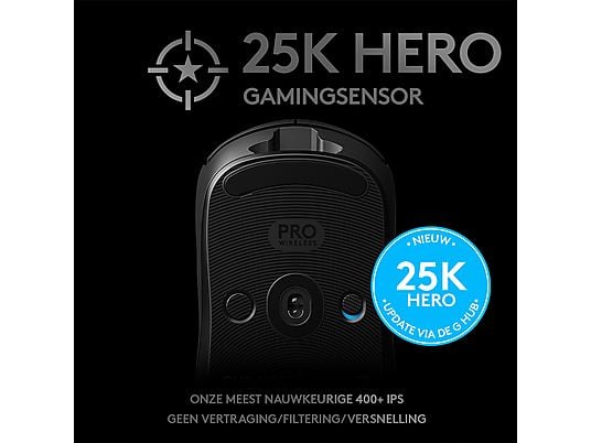 LOGITECH G PRO Wireless Gaming Muis