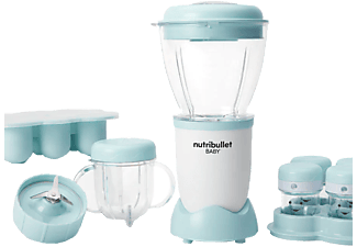 NUTRIBULLET M30049 Baby - Babymixer (Blanc/bleu)