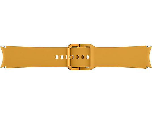 Recambio correa - Samsung Sport Band, Para Galaxy Watch 4, M/L, 20 mm, Fluoroelastómero, Mostaza