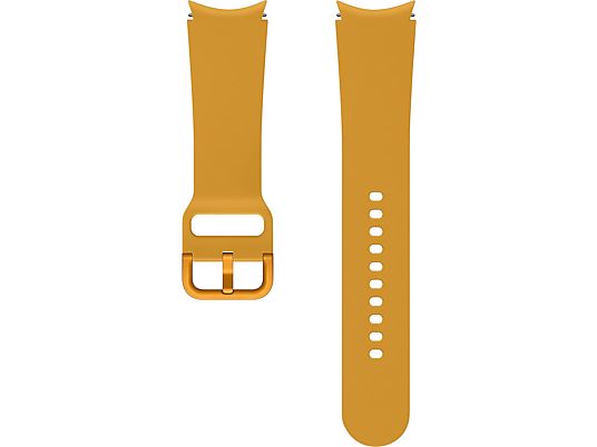 Recambio correa - Samsung Sport Band, Para Galaxy Watch 4, M/L, 20 mm, Fluoroelastómero, Mostaza