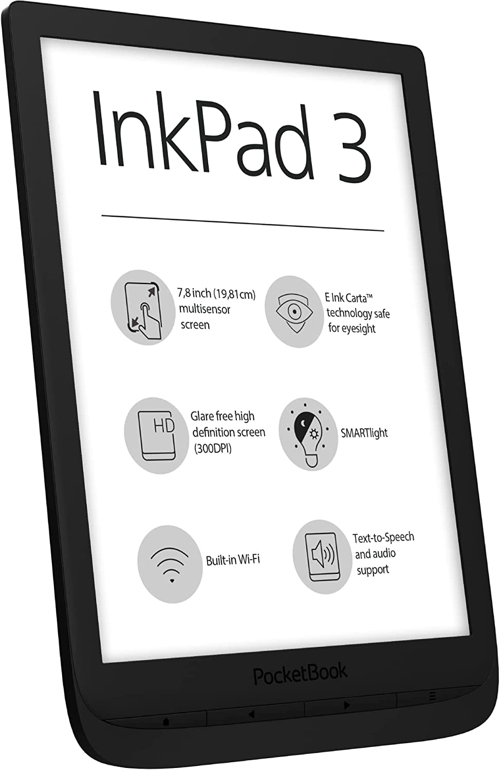 POCKETBOOK E-reader InkPad 3 Black (PB740-E-WW)