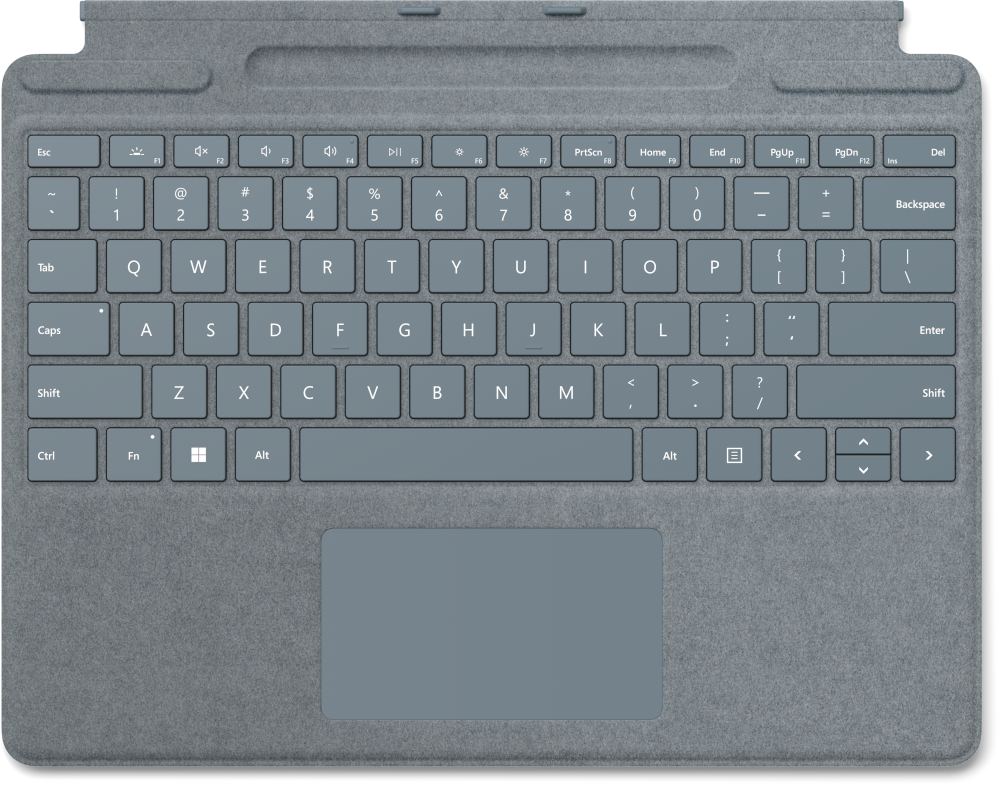 MICROSOFT Toetsenbordcover Surface AZERTY BE Ice Blue (8XA-00046)
