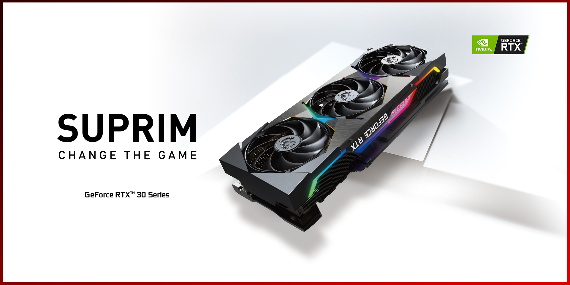 MSI GeForce RTX 3080 Suprim X LHR 12GB (V389-408R) (NVIDIA, Grafikkarte)