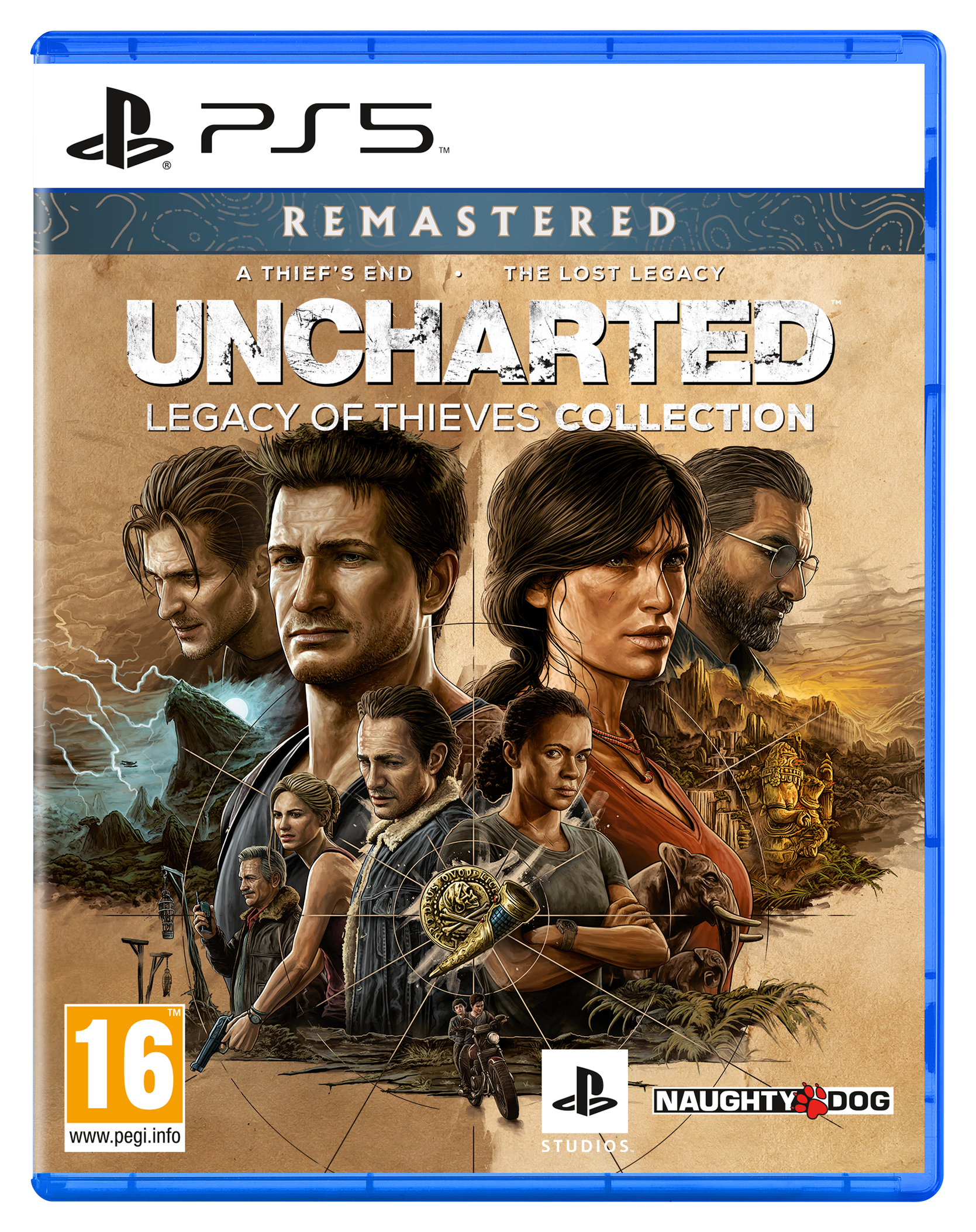 Uncharted: Raccolta L'eredità dei ladri - PlayStation 5 - Tedesco, Francese, Italiano