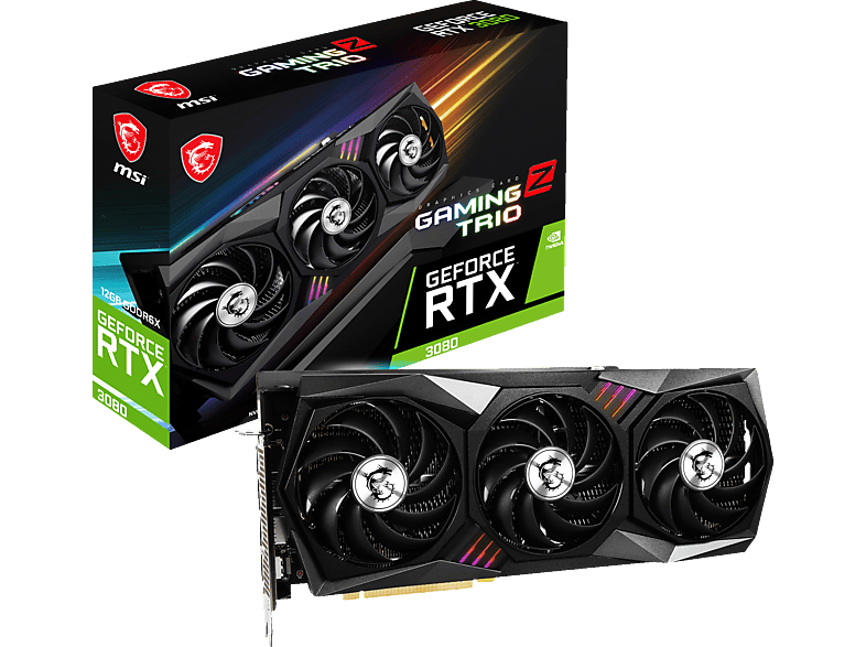 Grafikkarte MSI GeForce RTX 3080 Gaming Z Trio LHR 12GB (V389-402R ...
