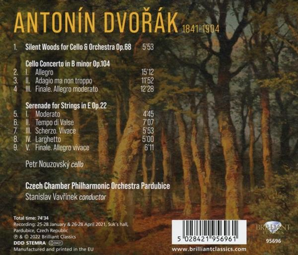 VARIOUS - Dvorak:Cello Concerto,Silent Woods,Serenade  - (CD)