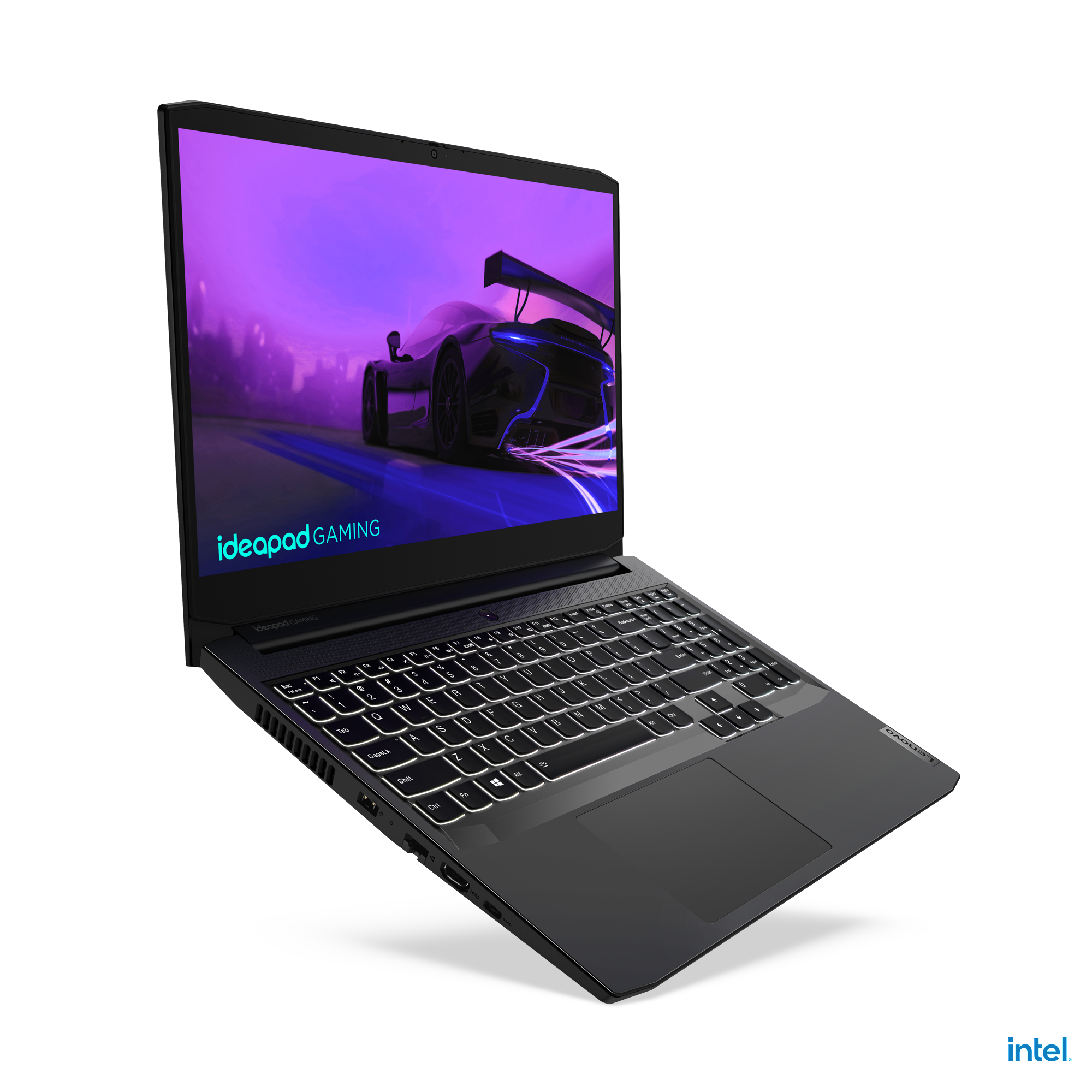 LENOVO IdeaPad i5-11300H 15,6 (64 16 11 GB GB Shadow 3i, Intel® Home Windows Bit) Zoll SSD, Black mit Prozessor, 512 Gaming-Notebook, Gaming RAM, Display