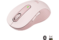 LOGITECH Maus Signature M650 Large, Bluetooth/USB, 2000dpi, Rose