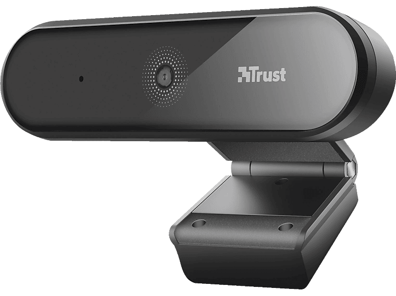 TRUST Tyro Full HD Webcam mit Mikrofon 1080p USB Webkamera Schwarz