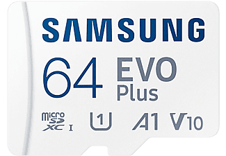 SAMSUNG EVO Plus 64GB microSDXC (MB-MC64KA) met Adapter