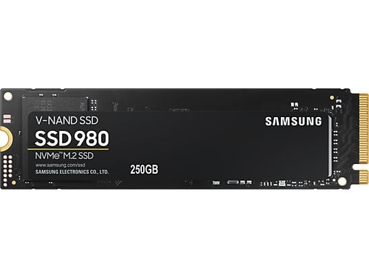 SAMSUNG 980 - Disco fisso (SSD, 250 GB, Nero)