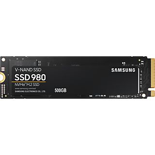 SAMSUNG 980 - Festplatte (SSD, 500 GB, Schwarz)