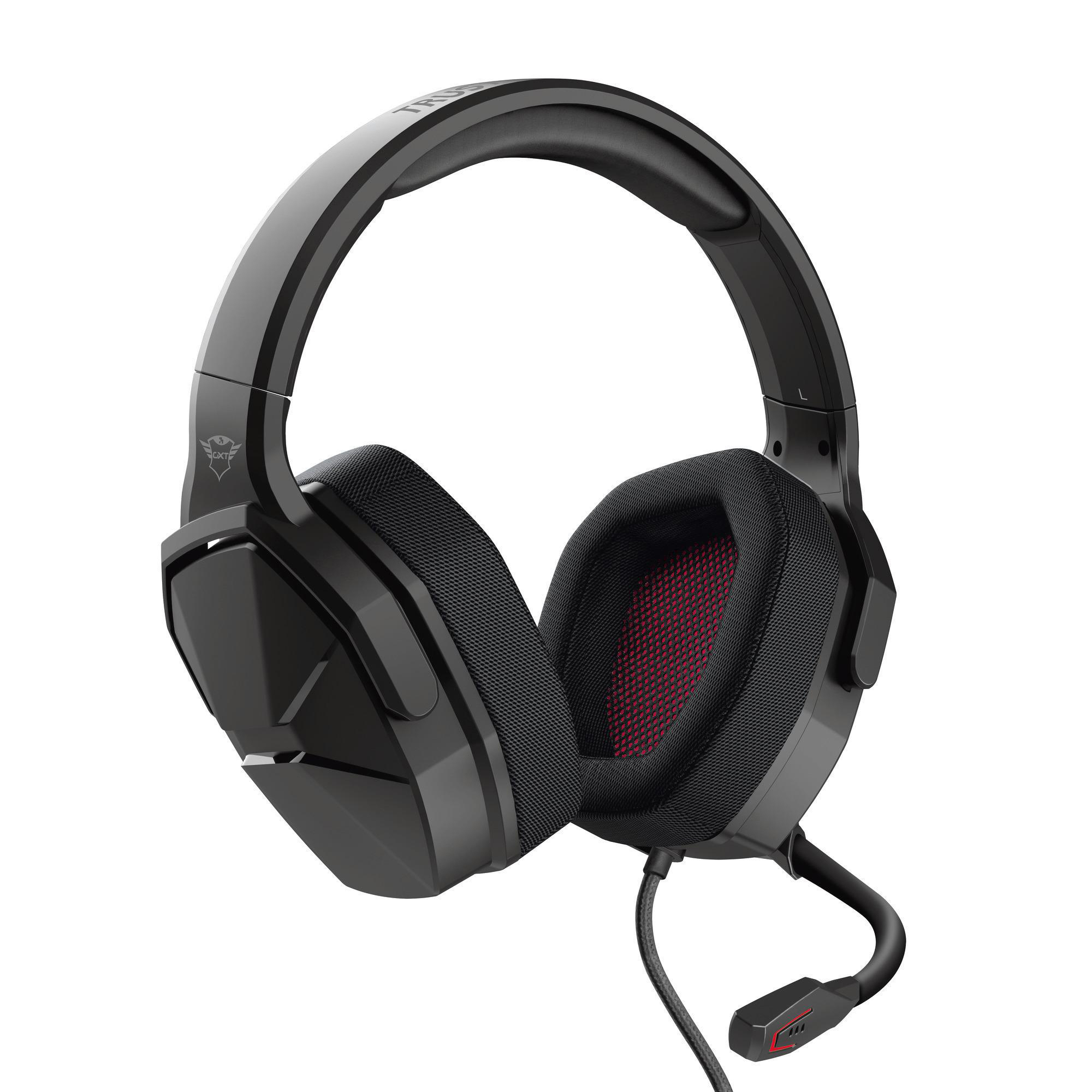 TRUST GXT 4371 Ward Over-ear Gaming Headset für PS4, PC und Konsole - Schwarz
