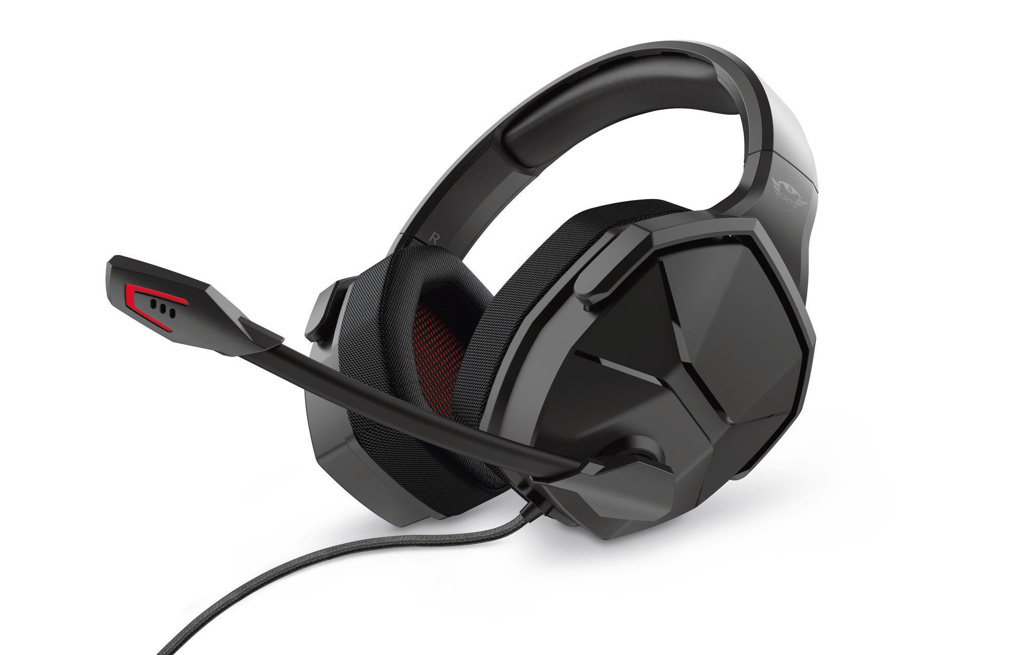 TRUST GXT 4371 Ward Over-ear Gaming Headset für PS4, PC und Konsole - Schwarz