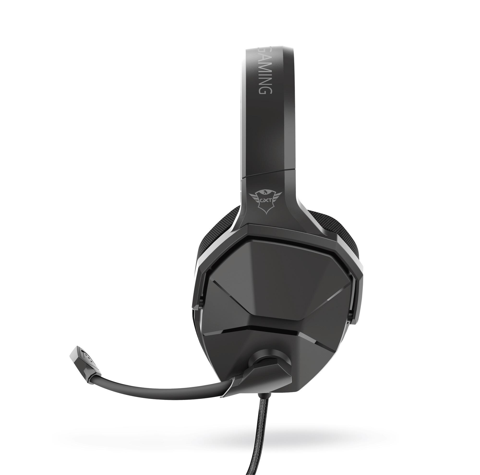 TRUST GXT 4371 Ward Over-ear Gaming Headset für PS4, PC und Konsole - Schwarz
