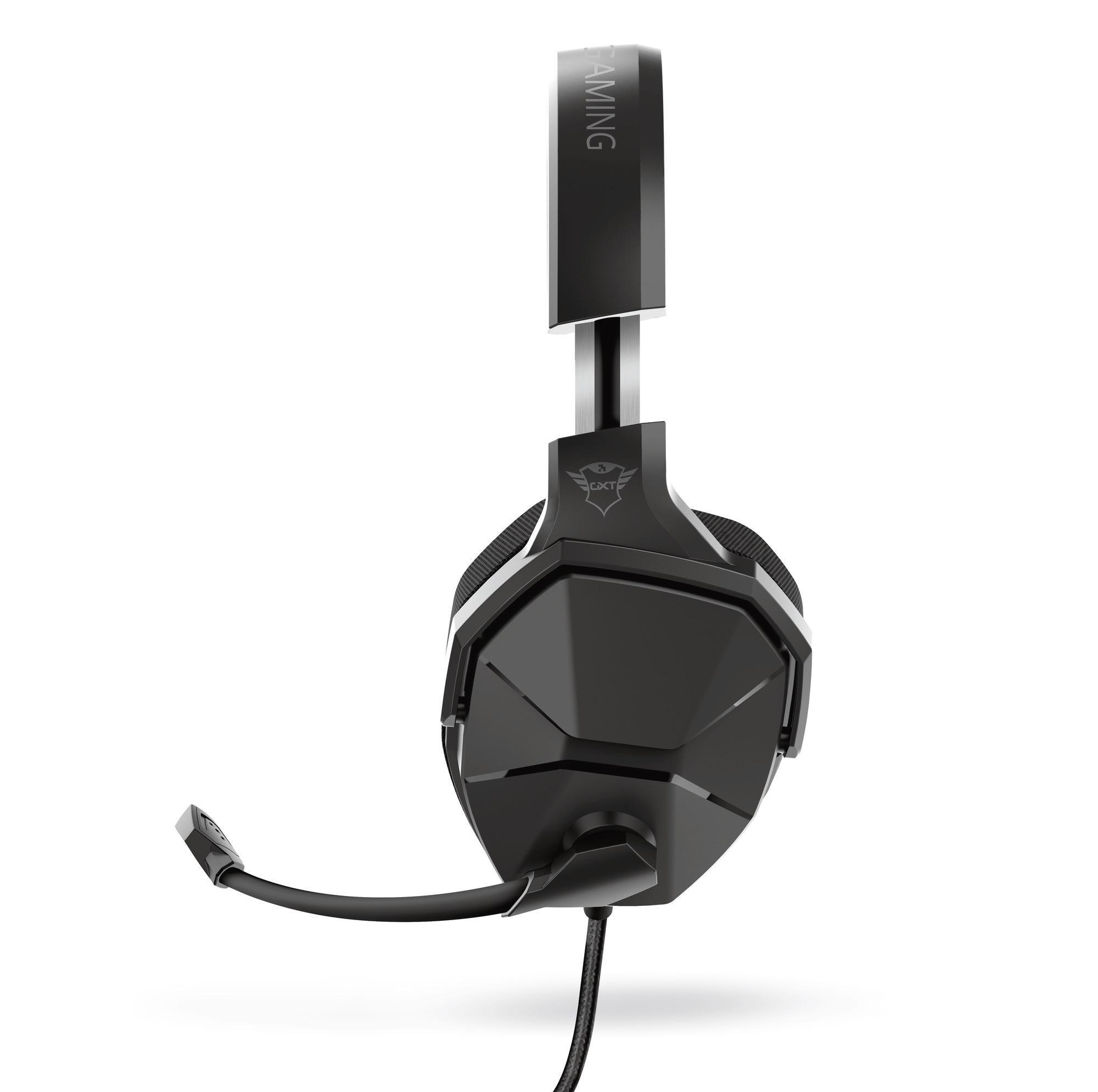 TRUST GXT 4371 Ward Over-ear Gaming Headset für PS4, PC und Konsole - Schwarz