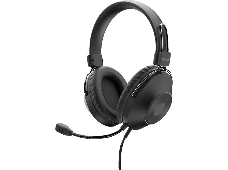 TRUST Ozo Over-ear USB PC Headset - Schwarz | Gaming Headsets