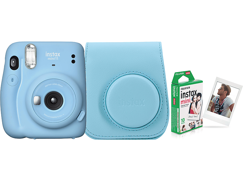 FUJIFILM instax Mini 11 Sky Blue Bundel