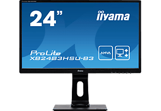 IIYAMA ProLite XB2483HSU-B3 24 Zoll Full-HD Monitor (4 ms Reaktionszeit ...