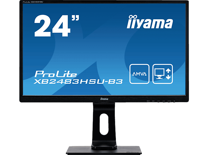 Monitor IIYAMA ProLite XB2483HSU-B3 24 Zoll Full-HD Monitor (4 ms ...