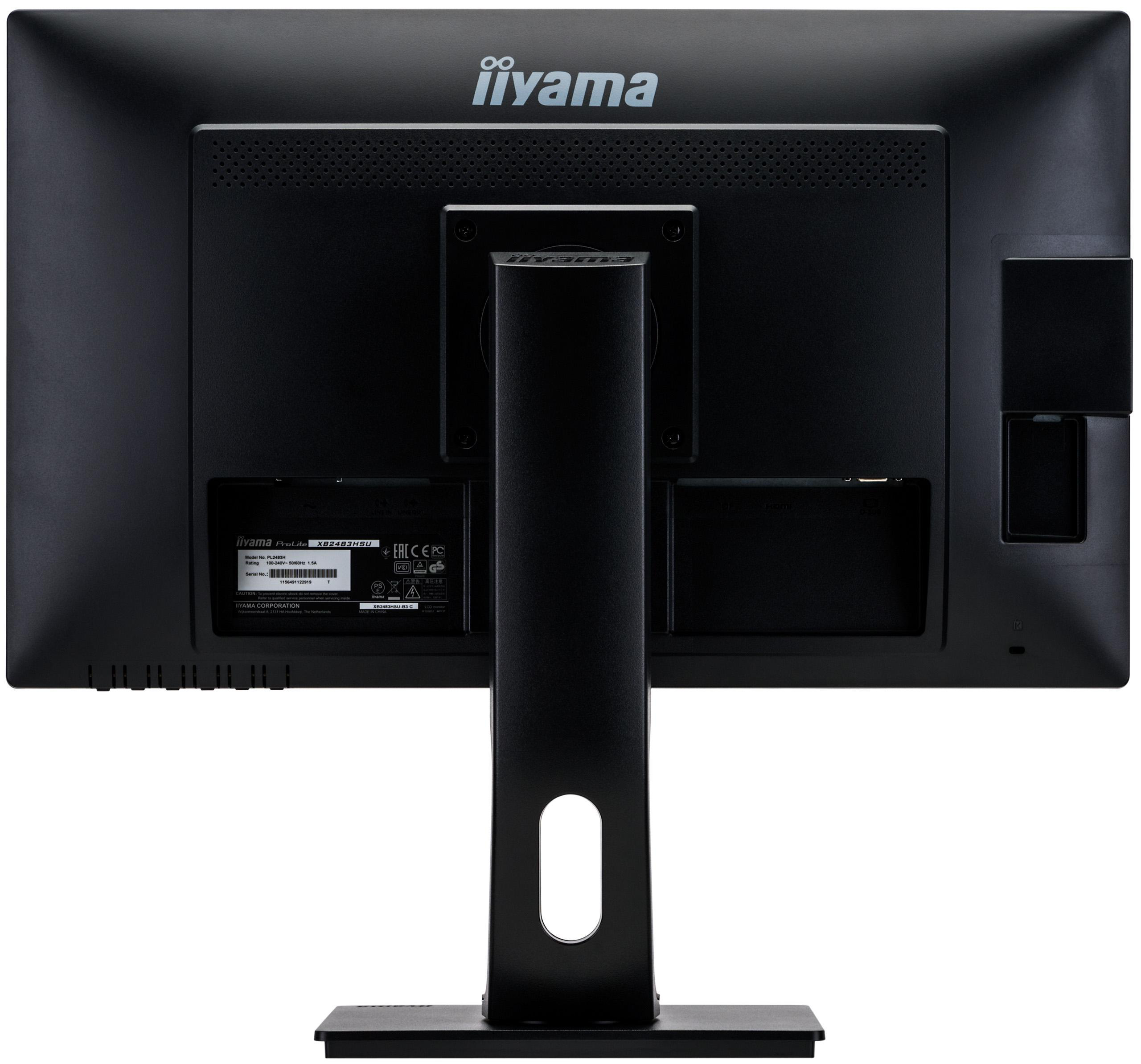 IIYAMA ProLite XB2483HSU-B3 24 Zoll  Full-HD  Monitor  4 ms Reaktionszeit  