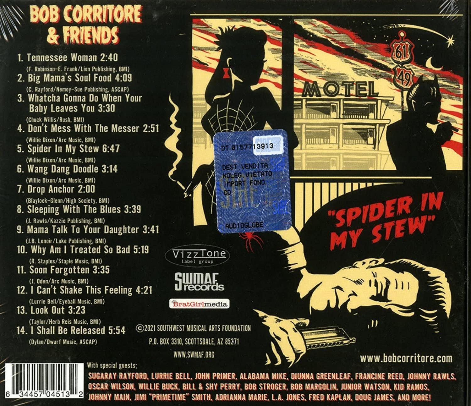 Bob Corritore And Friends - Spider In My Stew  - (CD)