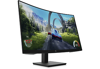 HP Gaming Monitor X32c Curved, 31.5 Zoll, FHD, 165Hz, 1ms, VA Panel, 350cd, 97% sRGB, Schwarz