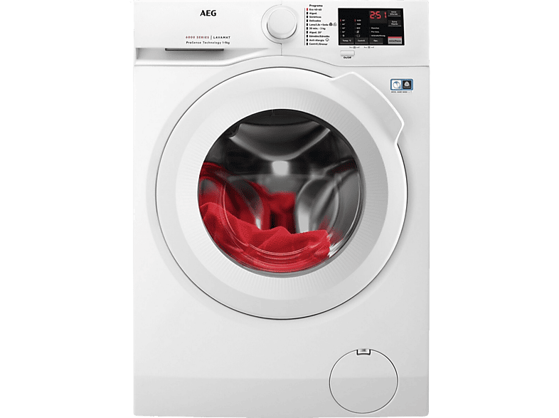 Lavadora AEG LFR7494O4V, Clase A, 9 KG, 1400 RPM, Smart Home, Lavadoras  carga frontal