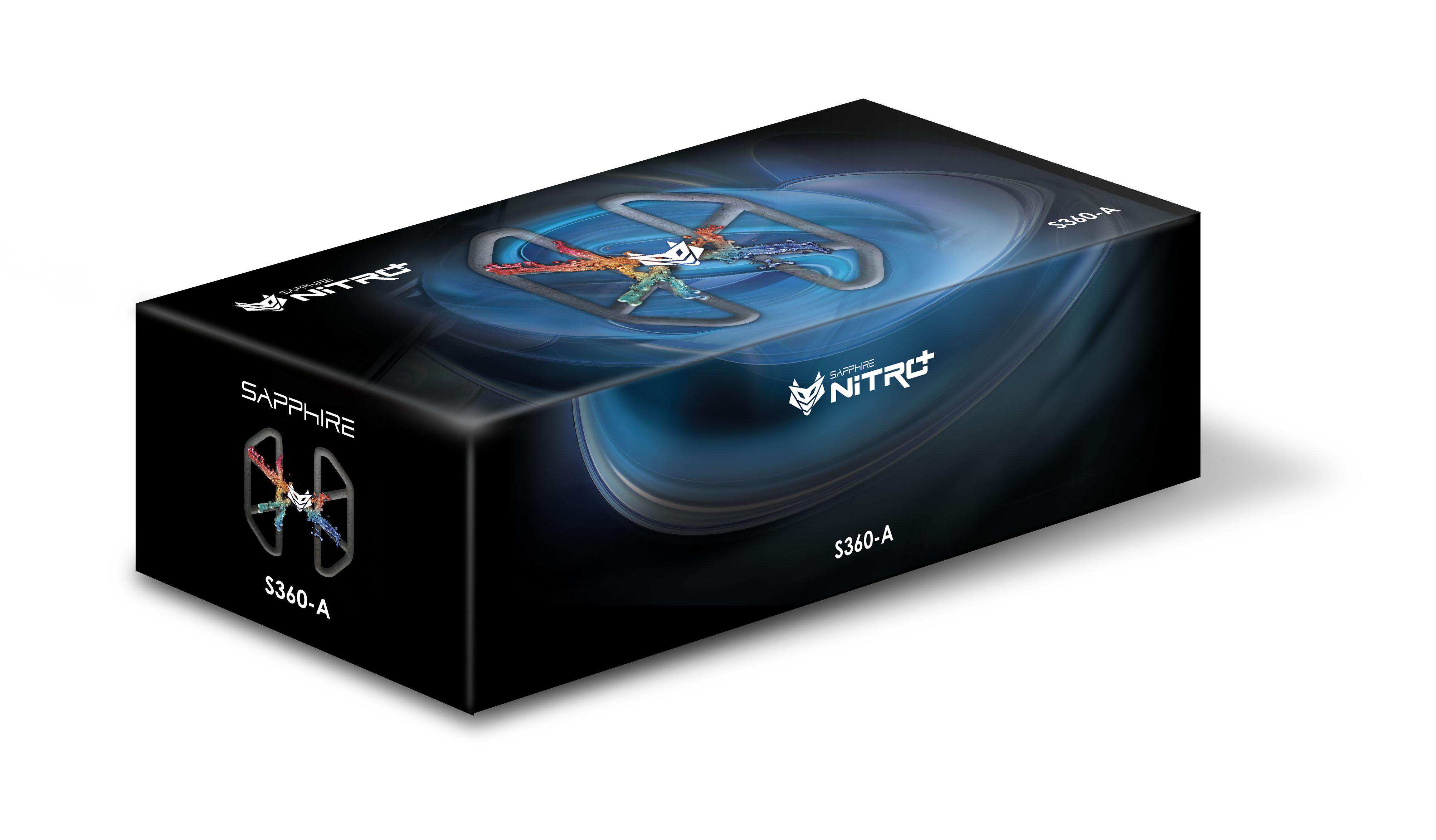 SAPPHIRE NITRO+ S360-A All in One CPU Wasserkühlung, Mehrfarbig