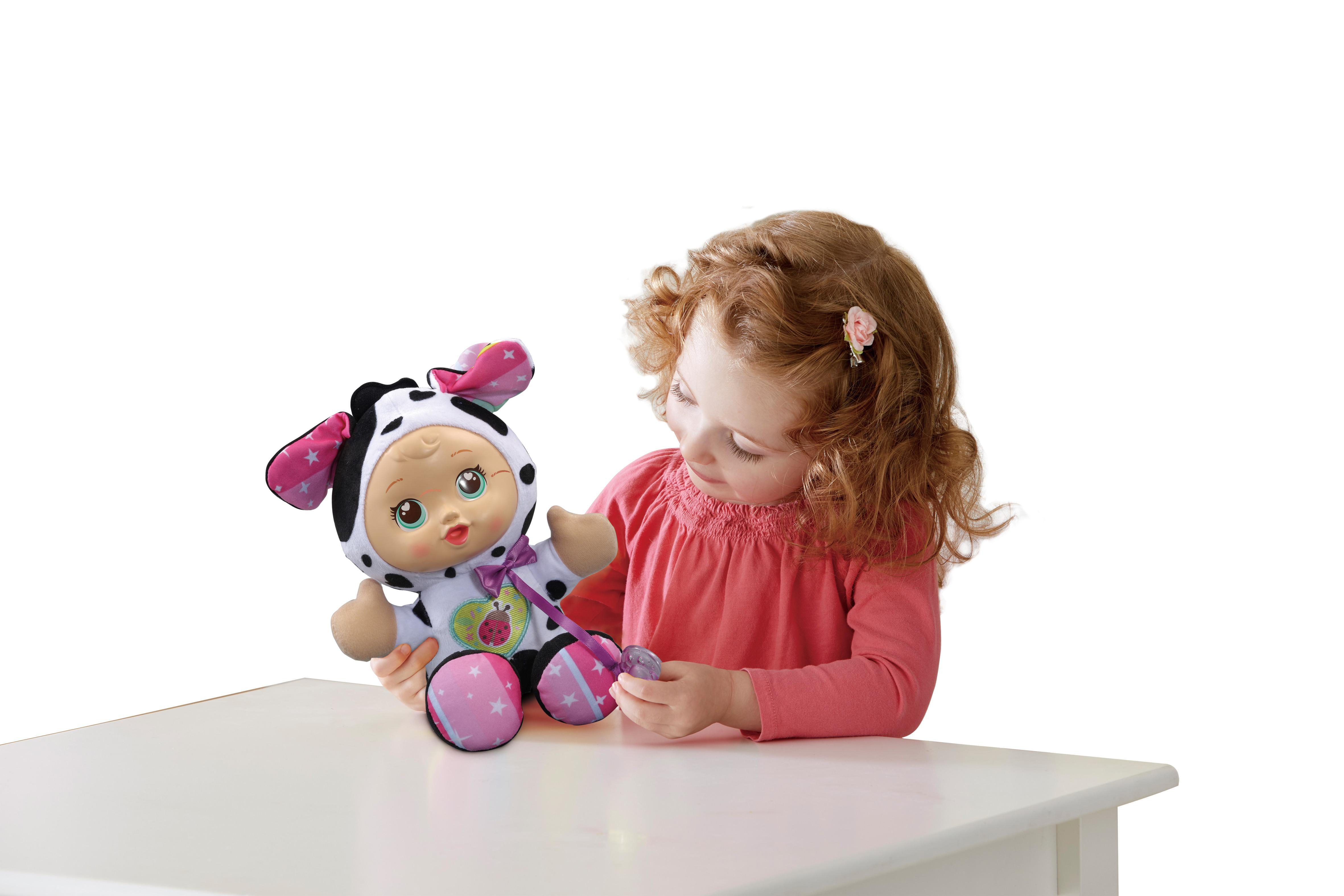 - VTECH im Little Love Dina Spielzeugpuppe, Mehrfarbig Dalmatinerstrampler
