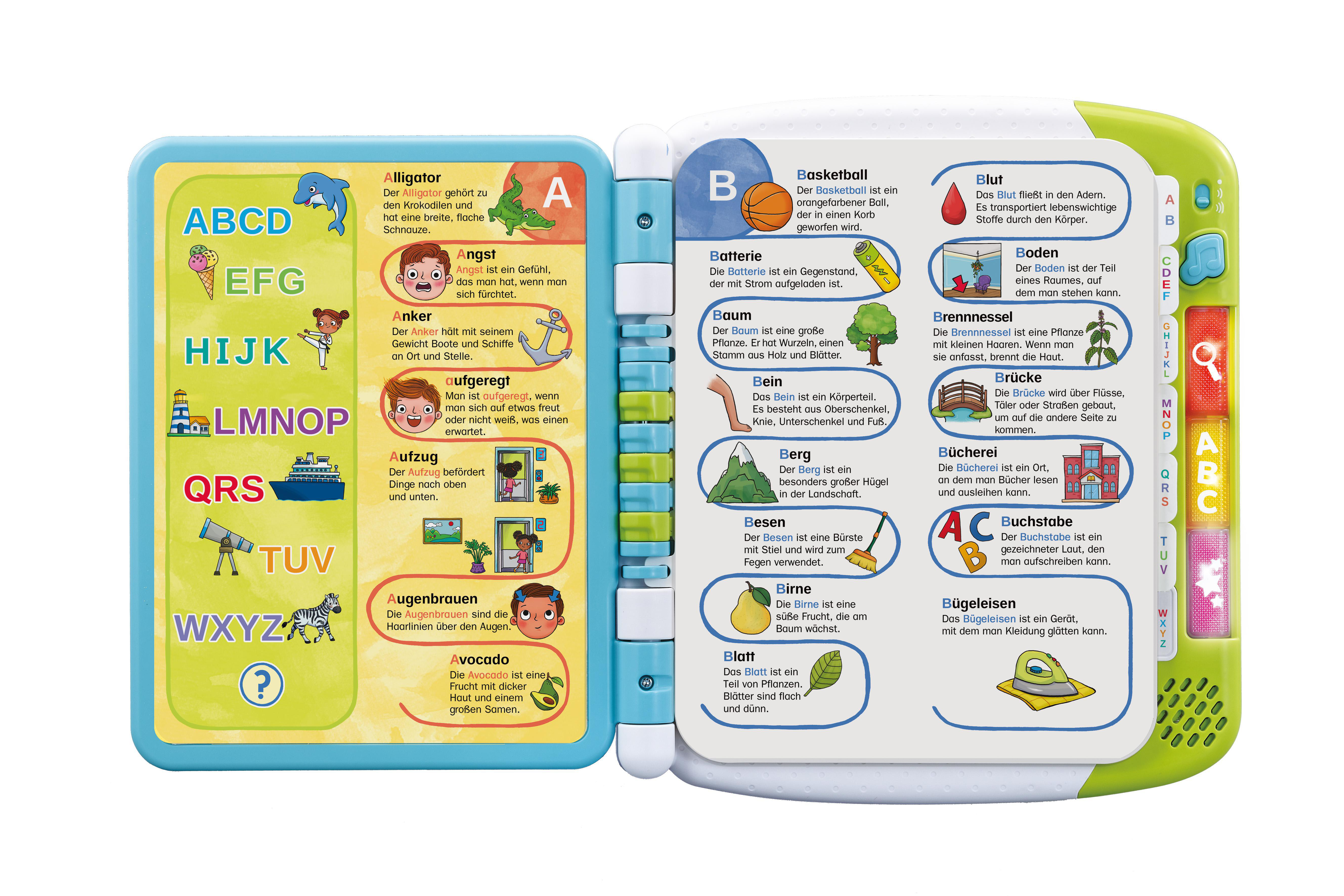 VTECH Mein cleveres Lexikon Spielbuch, Mehrfarbig