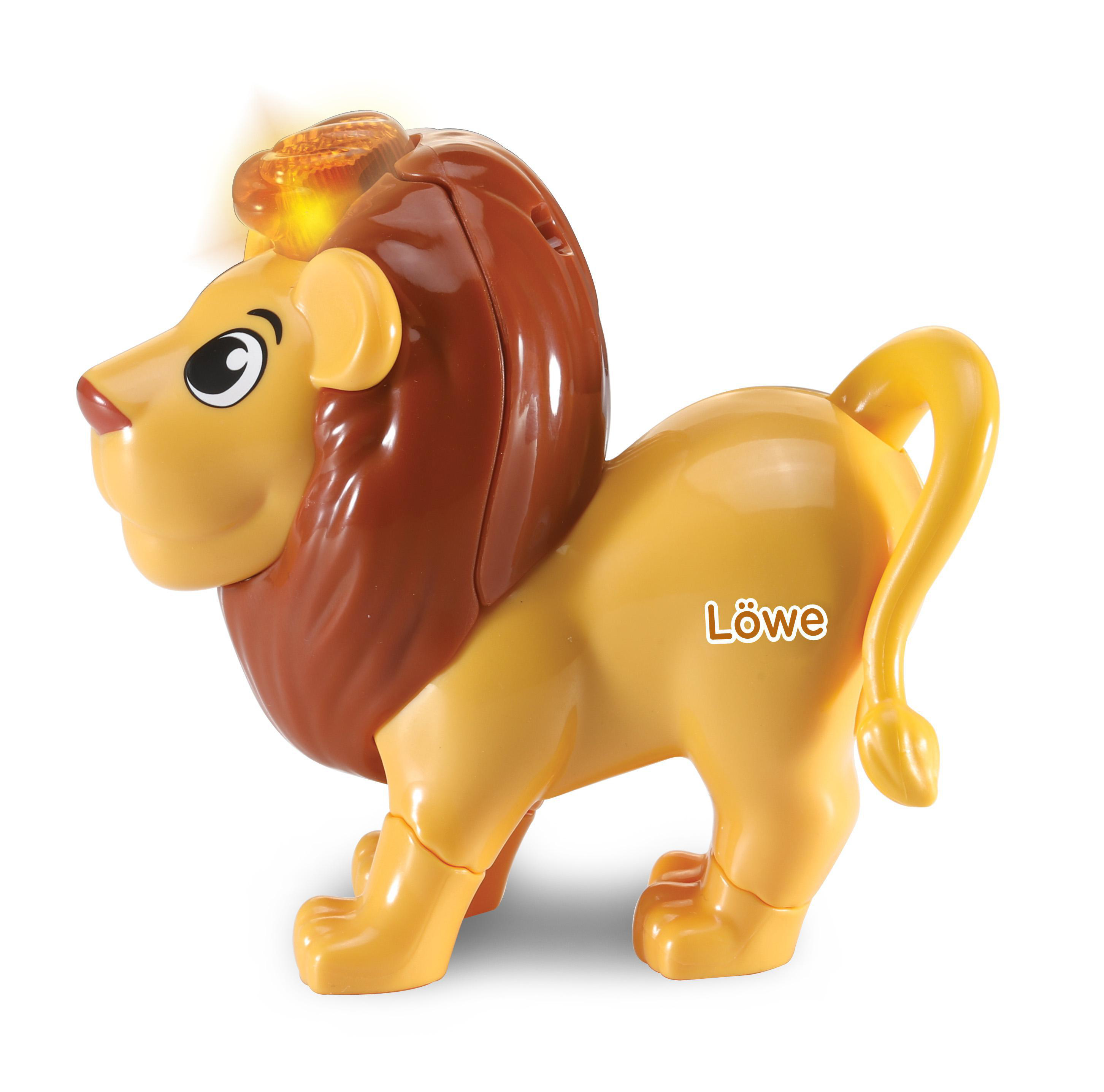 VTECH Tip Tap Baby Tiere - Löwe Spielfigur, Mehrfarbig