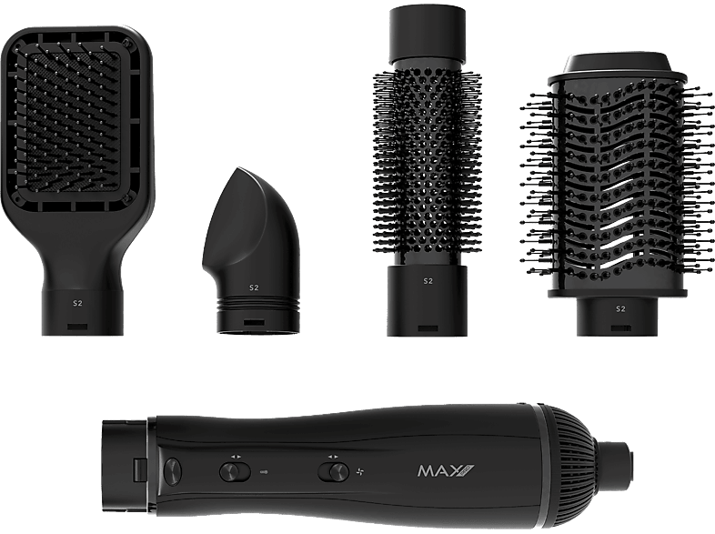 Max Pro Multi Airstyler S2 Zwart