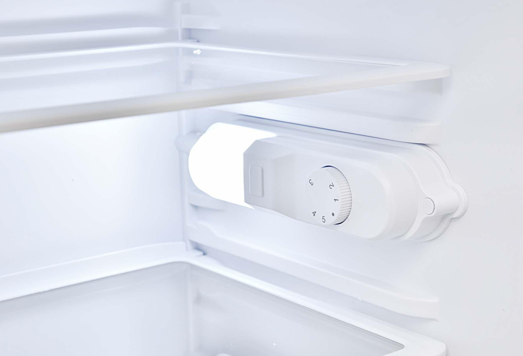 RESPEKTA KS1224 Kühlschrank (186 l, E, 1225 mm hoch, Weiß)