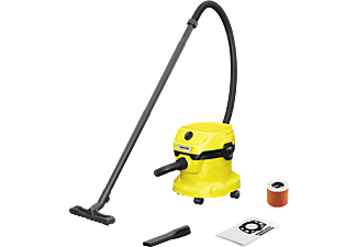 KÄRCHER WD 2 Plus V-12/4/18/C - Aspiratore multifunzione (Giallo)