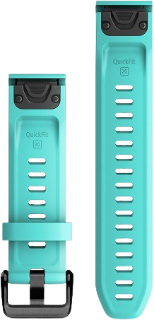 GARMIN QuickFit 20 - Uhrenarmband (Tuerkisblau)
