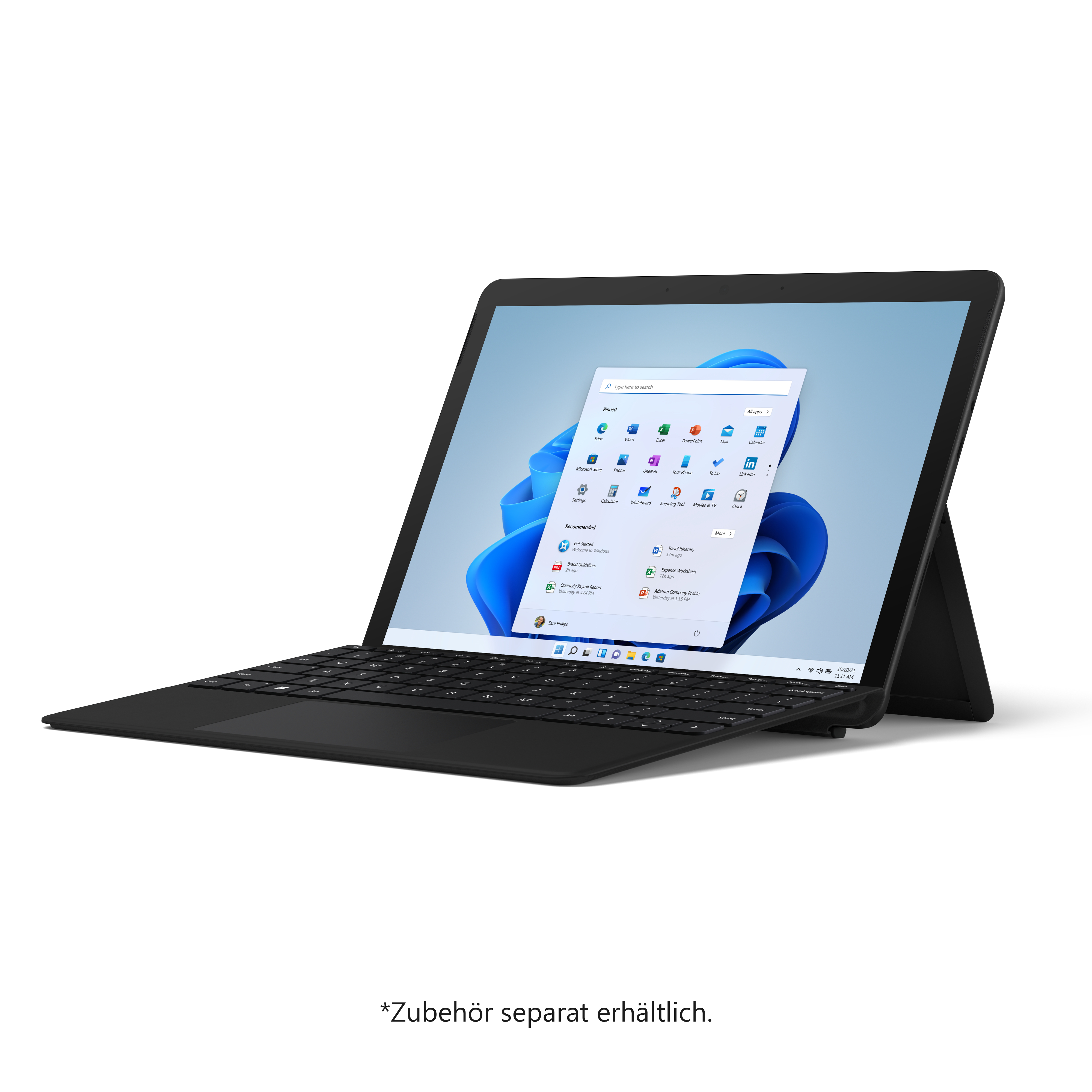 MICROSOFT Surface Go 3 - 10,5 Zoll - Intel® Core™ i3 i3-10100Y - 8 GB - 128 GB - Intel® UHD 615 - Windows 11 Home S-Modus
