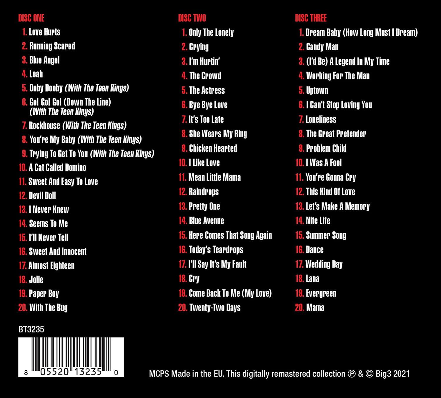 Roy Orbison - Love Hurts  - (CD)