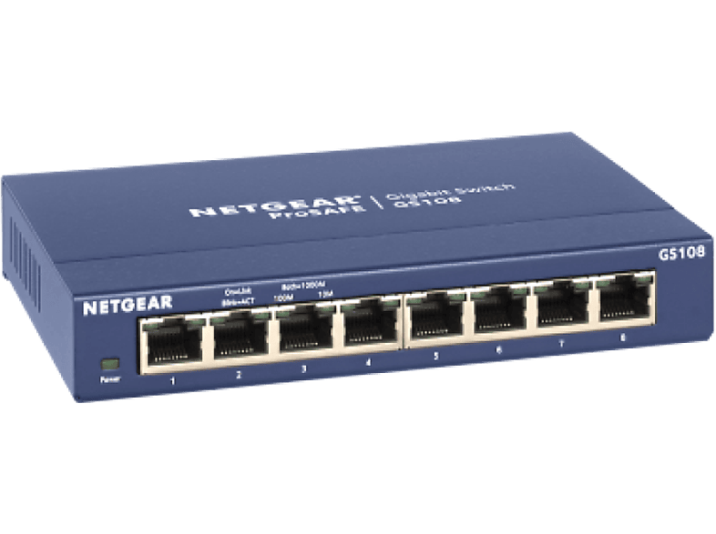 Netgear 8-port Ethernet Switch Prosafe (gs108ge)