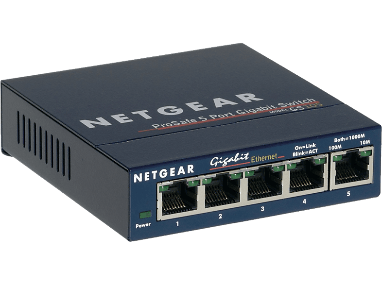 Netgear Switch De Bureau 5 Ports (gs105ge)