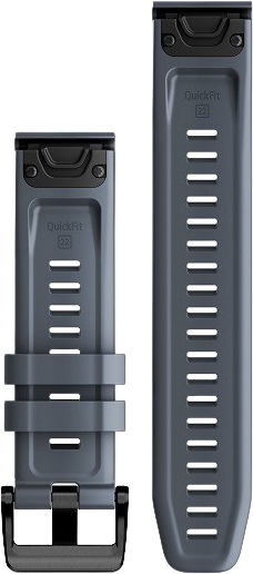 GARMIN QuickFit 22 - Uhrenarmband (Granitblau)